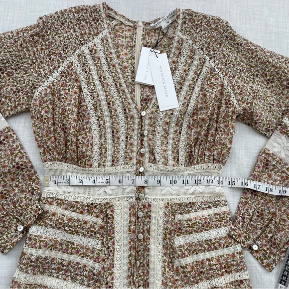 NWT Veronica Beard Addilyn Floral Dress - Picture 14 of 16